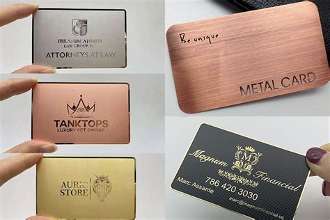 sheet metal business cards|affordable metal business cards.